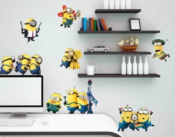 Наклейки декоративные интерьерные на стену в детскую