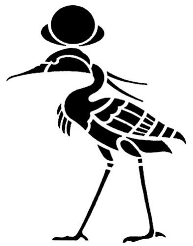 Древний Египет орнамент Ибис