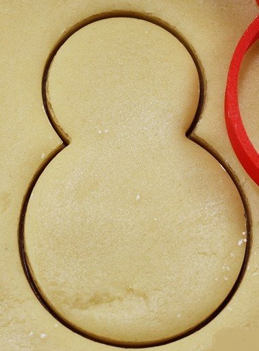 Вырубка для пряника восьмерка