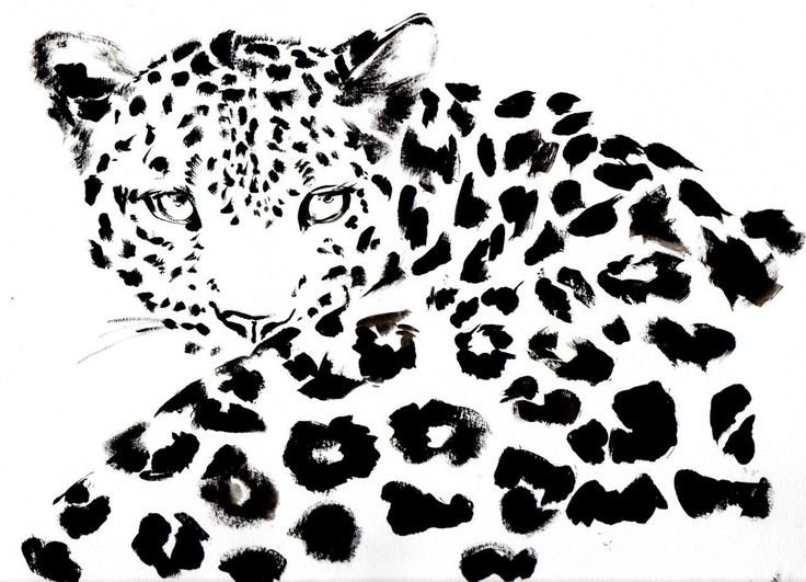 Гепард принт леопард