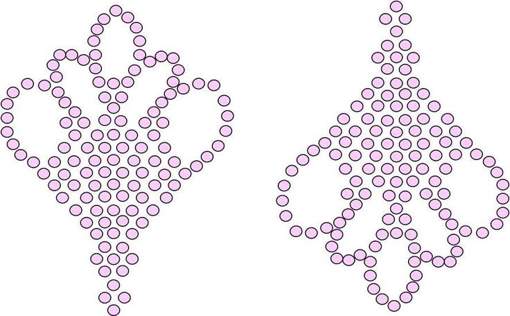 Схемы бисероплетения украшений