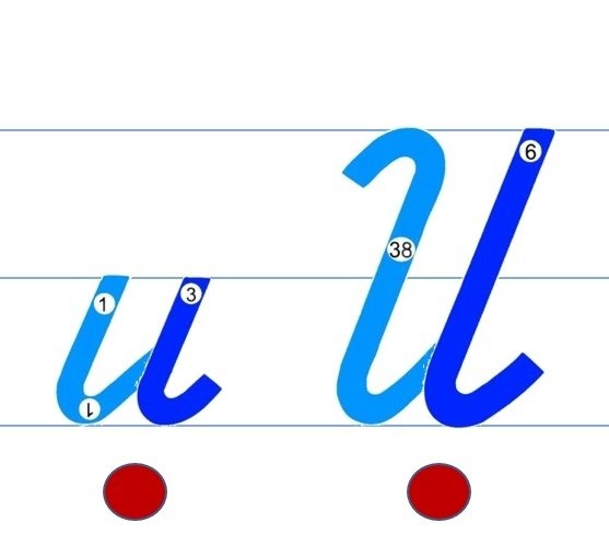 Элементы букв