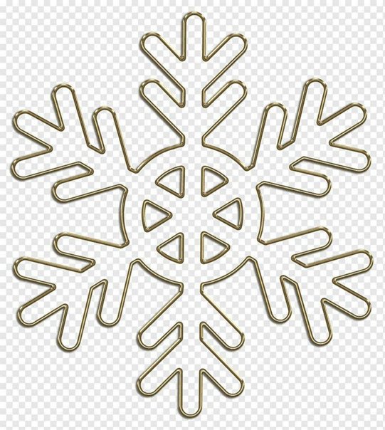 Трафарет «снежинки»