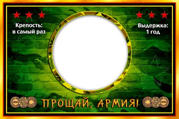 Дембельское шампанское этикетка