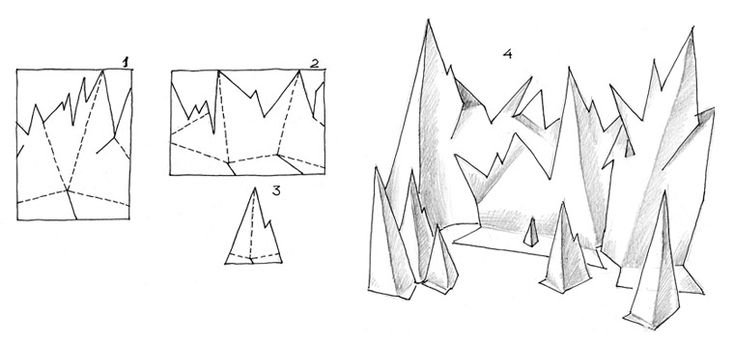 Схема замка снежной королевы