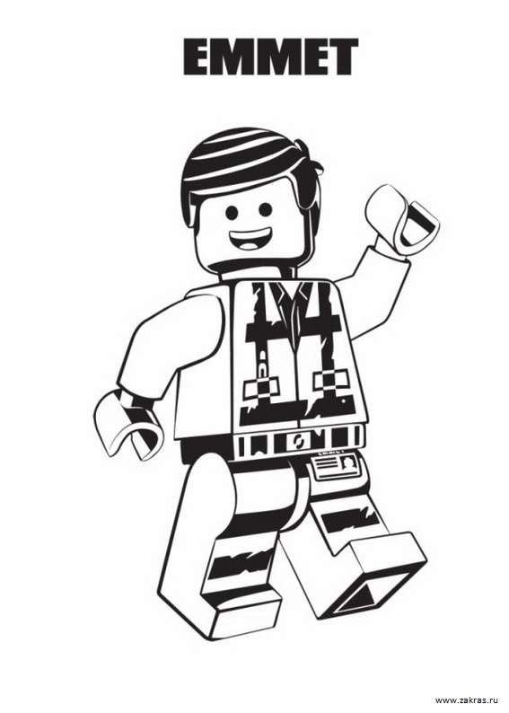 Раскраска лего