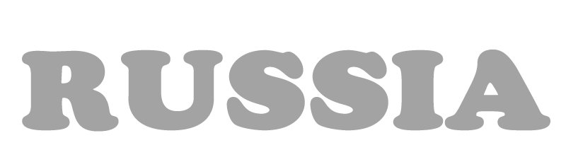 Russia надпись