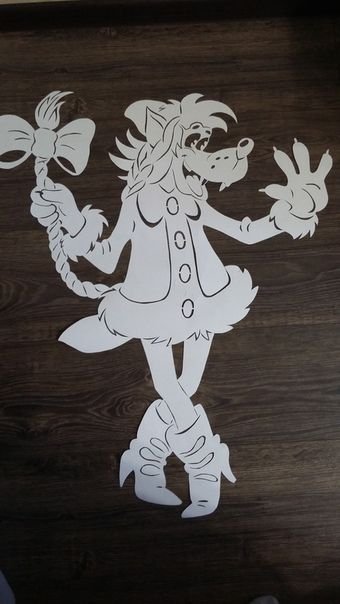 Украшение окон на новый год ну погоди