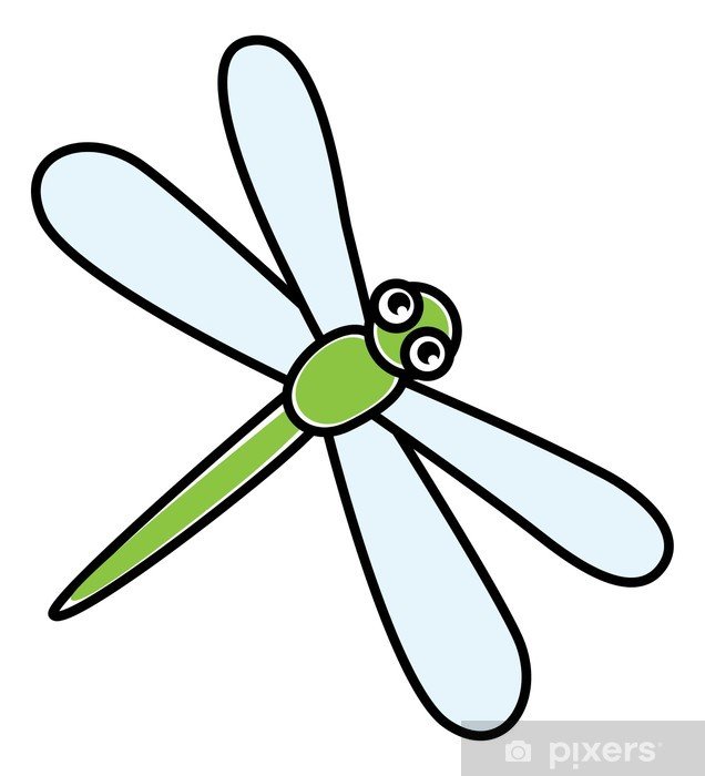 Аппликация Стрекоза