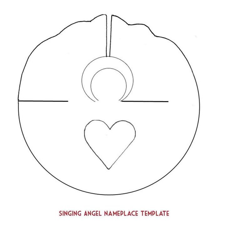 Ангелок из бумаги шаблоны