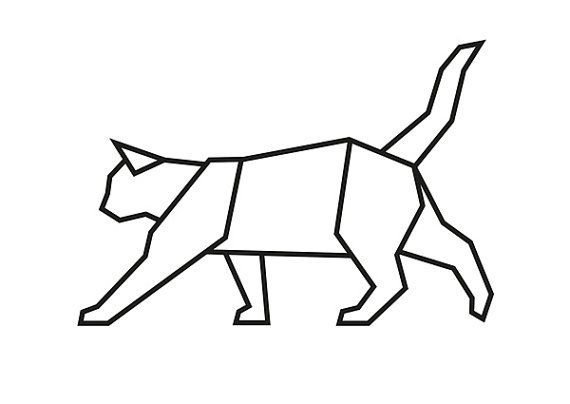 Рисование животных геометрическими фигурами