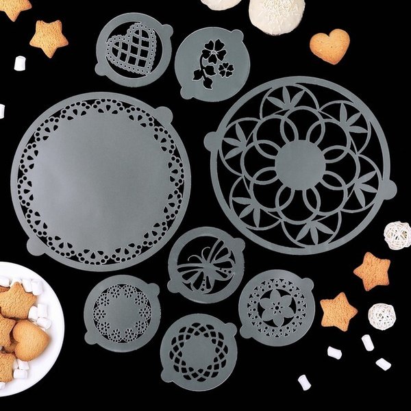 Кулинарные трафареты для выпечки