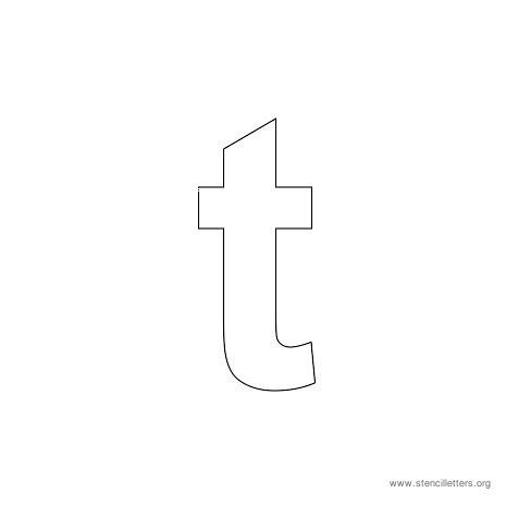 Буква t маленькая