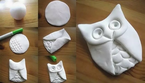 Совята из соленого теста
