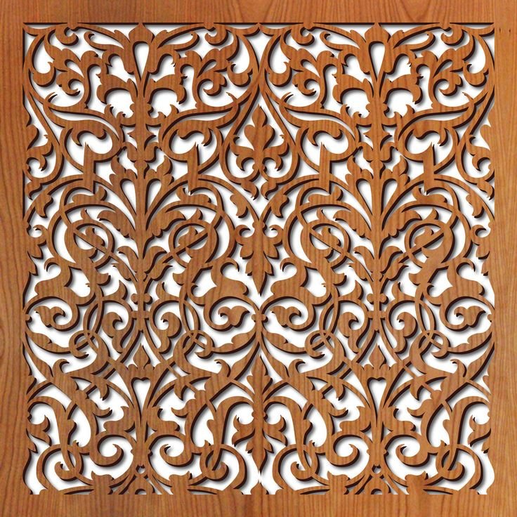 Резные деревянные панели
