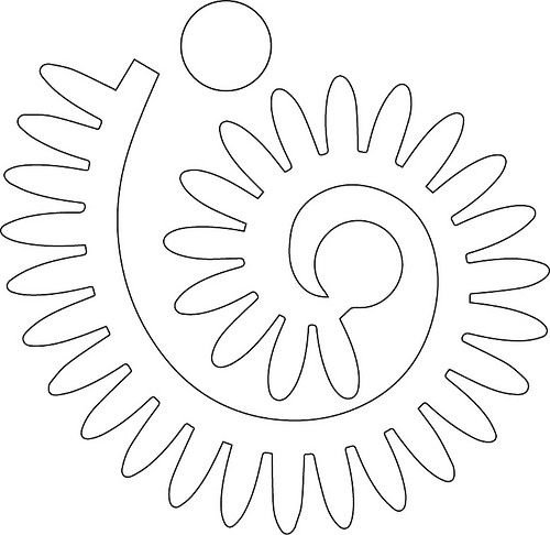 Цветочки из бумаги шаблоны