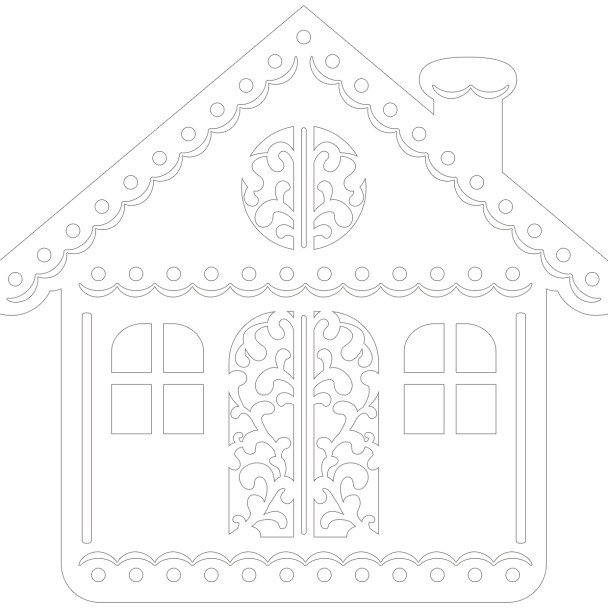 домика для снегурочки