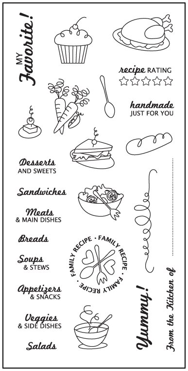 Карточки для рецептов шаблоны