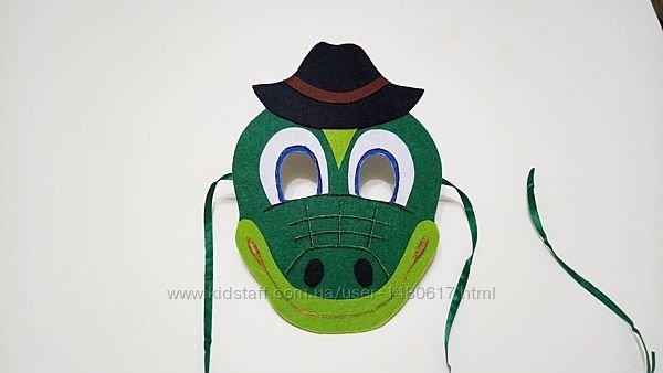 Маска крокодила гены и Чебурашки