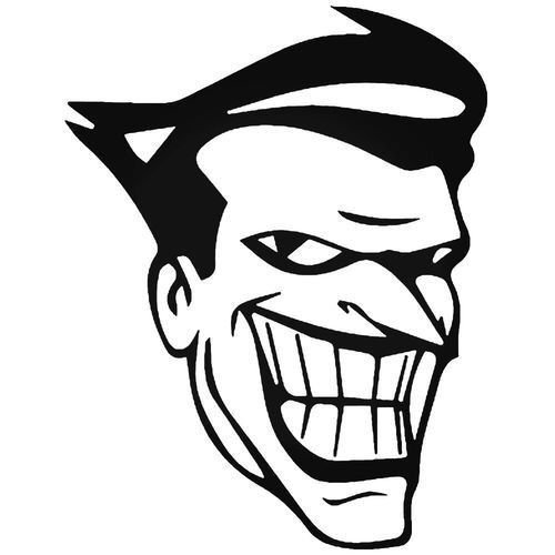 Джокер трафарет