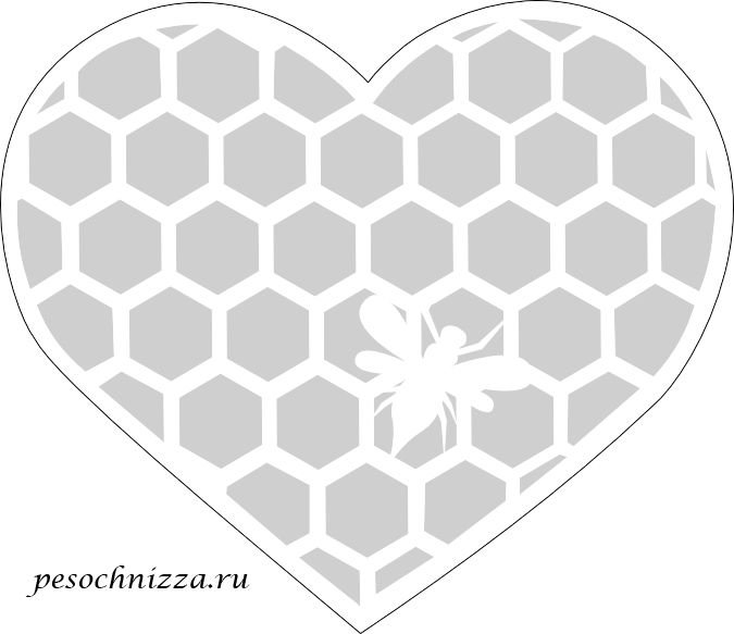 Трафарет сот