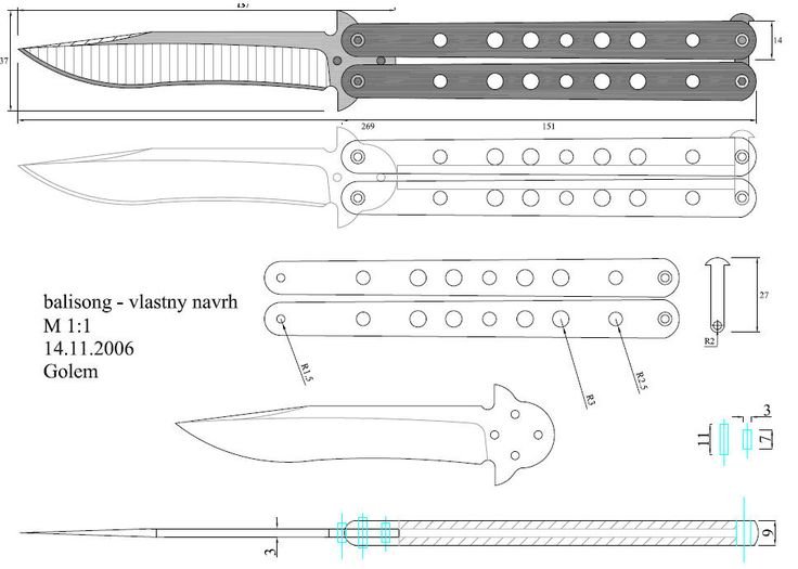 Чертёж: Балансированый нож | Ведьмак Вики | Fandom