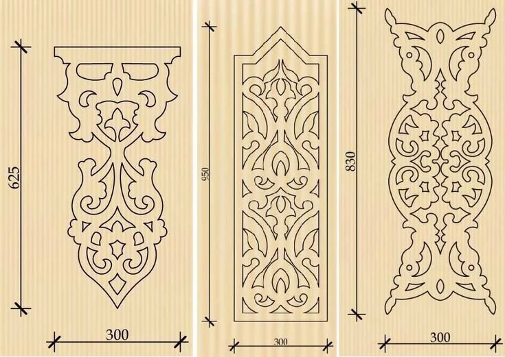 Наличники трафареты пропильная резьба