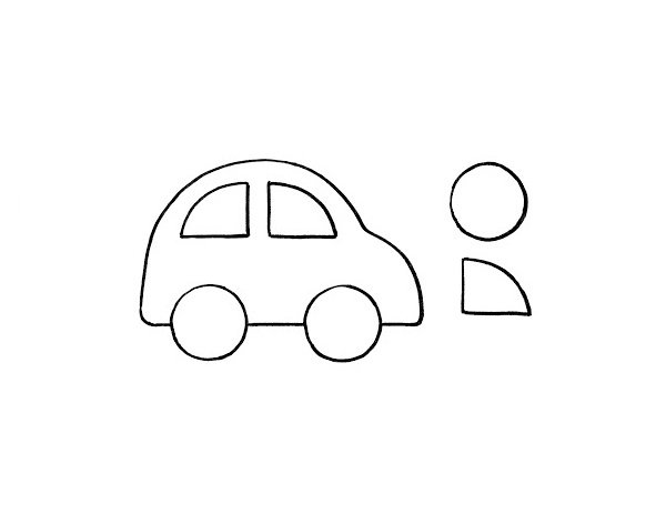 Аппликации для детей машинки