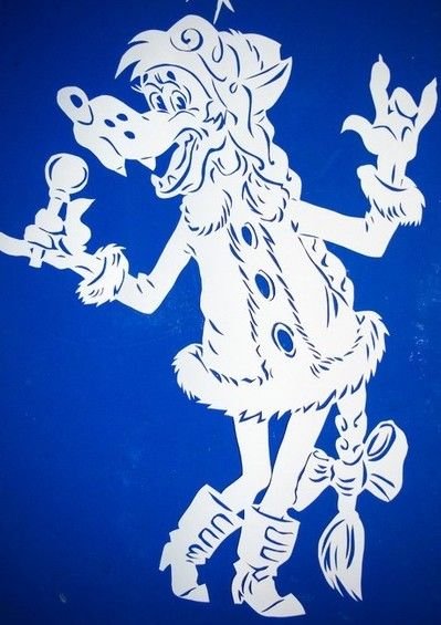 Вытынанка ну погоди на новый год