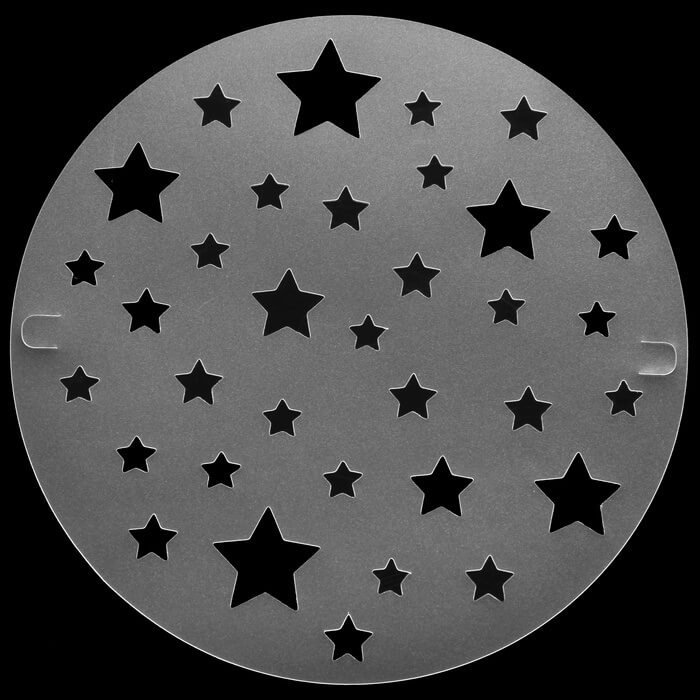 Трафарет звезда для торта