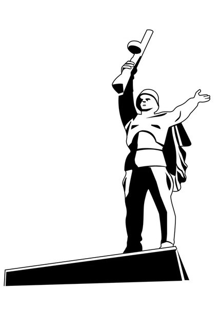 Памятники Победы шаблоны на окна