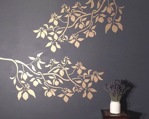 Трафарет для стен