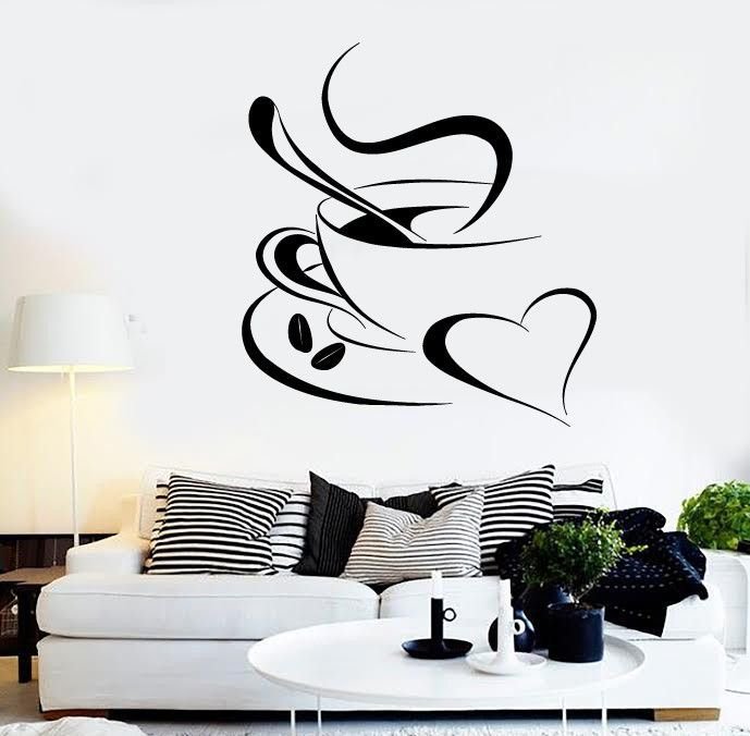 Виниловые наклейки на стену