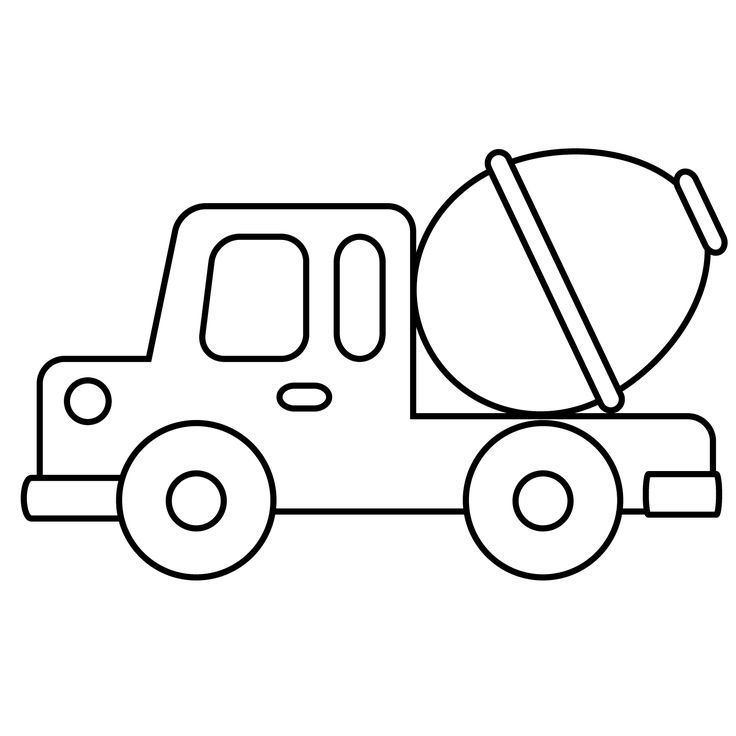 Транспорт раскраска для детей