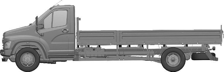 Газон Некст бортовая платформа габариты