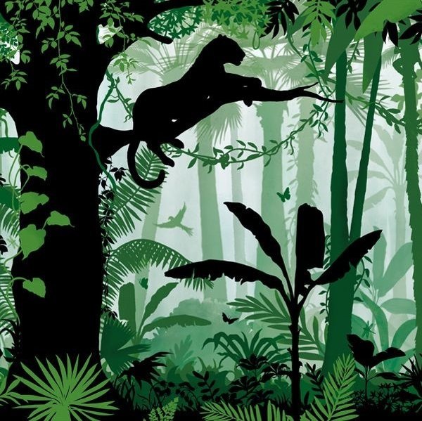 Тропический лес иллюстрация