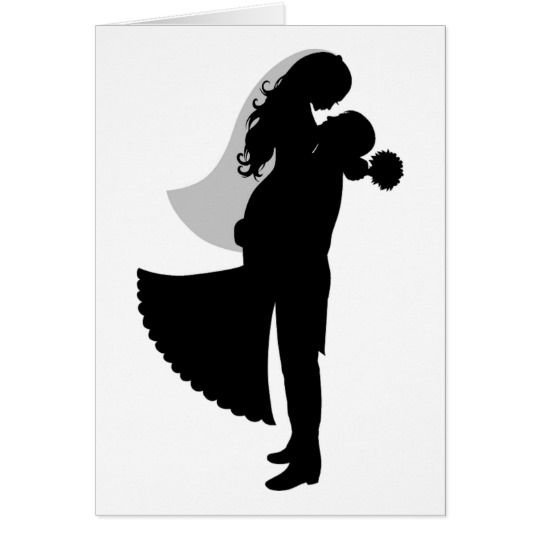 Силуэты влюбленных