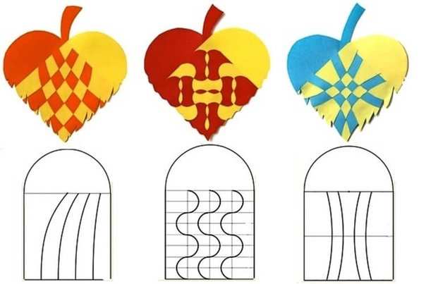 Переплетение из бумаги поделки