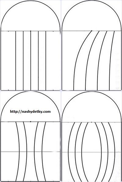 Сердечко плетение шаблон