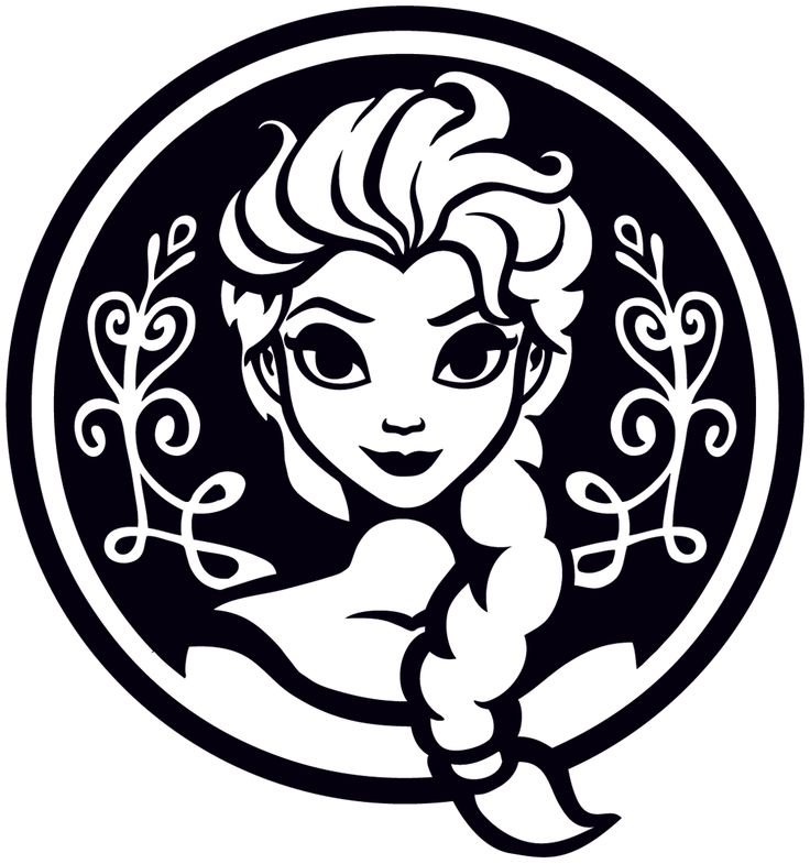 Эльза силуэт