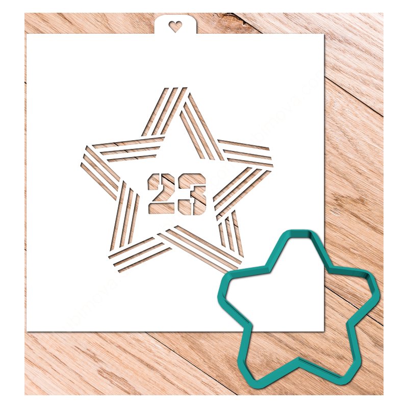 Вырубки для пряников 23 февраля