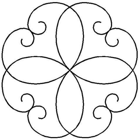 Орнамент трафарет