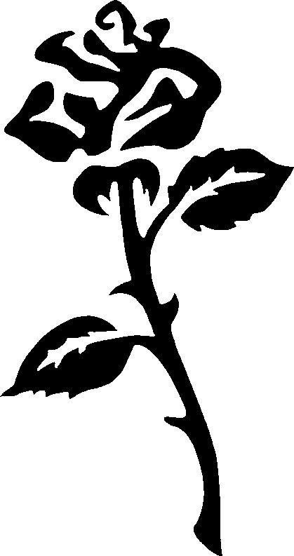 Трафарет цветов для граффити