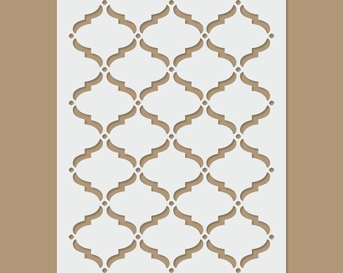 Трафареты для стен под штукатурку