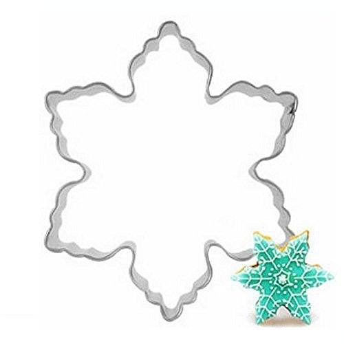 Трафарет снежинки для печенья