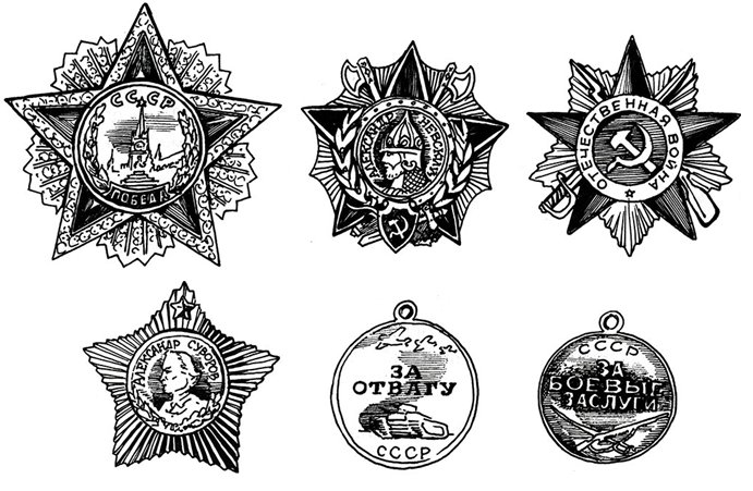 Ордена ВОВ орден победа