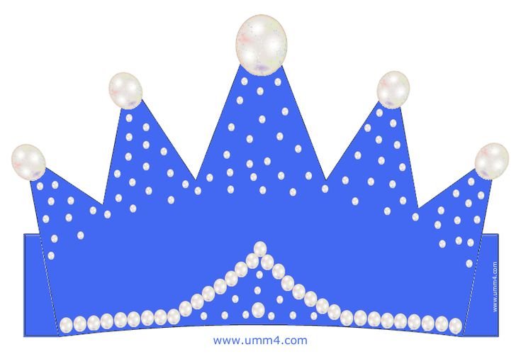 Бумажная корона выкройка