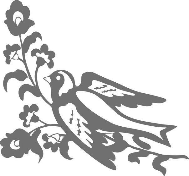 Трафареты узоров для вырезания