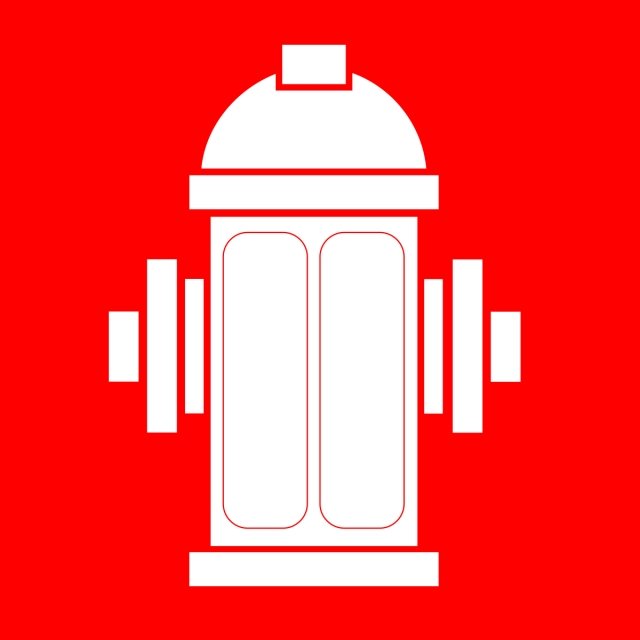 Табличка пожарный гидрант