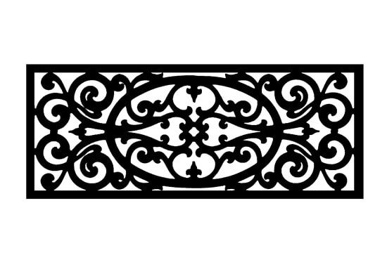 Орнамент в прямоугольнике